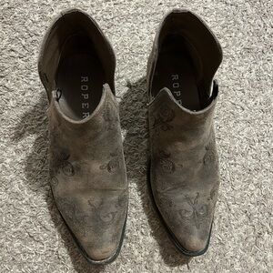 Roper Women's Tan Western Shoes